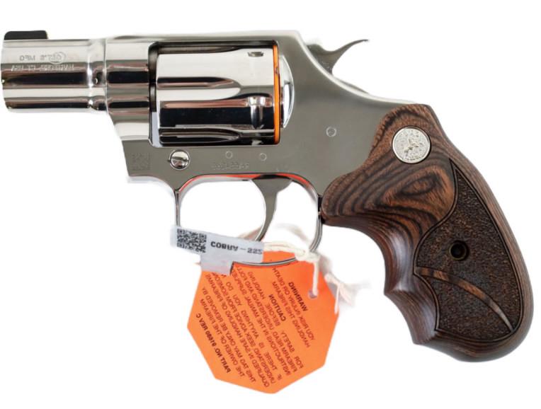New In Case Colt Cobra .38 Special Revolver: Colt Cobra six-shot revolver in .38 Special. The bright polish revolver is in new condition in the original Colt hard plastic case with paperwork, has a 2" barrel. SN: RA554262. Requires FFL transfer.