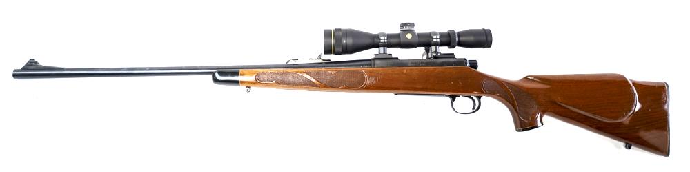 Remington Model 700 .17 Rem. Bolt Action Rifle: Remington Model 700 bolt action rifle in .17 Rem. The rifle is in nice used condition and has a 24" barrel. Comes with a Leupold VX-2 scope. SN: 6505679. Requires FFL transfer. (244-1)