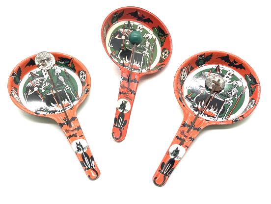 U.S. Metal Toy Mfg. Co. Halloween Noise Makers (1 of 9)
