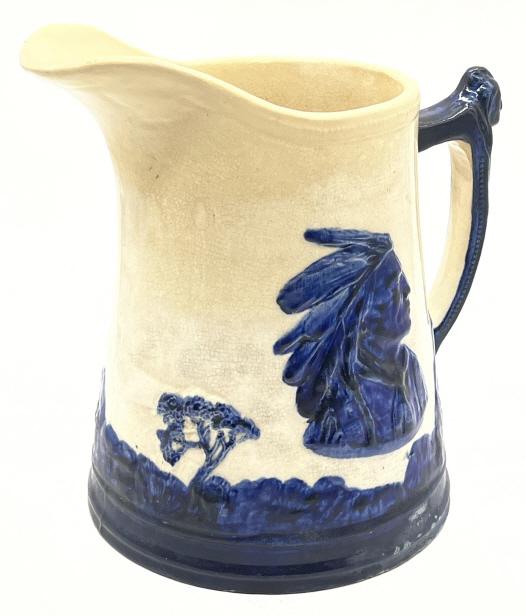 Antique Sleepy Eye Stoneware Pitcher #12 (1 of 9)