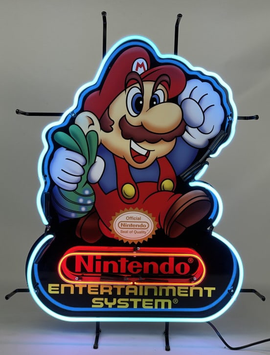 Nintendo 2024 neon light