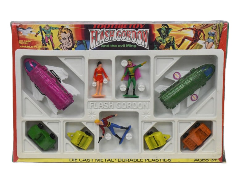 NOS 1978 Tootsietoy Flash Gordon Diecast Set (1 of 10)