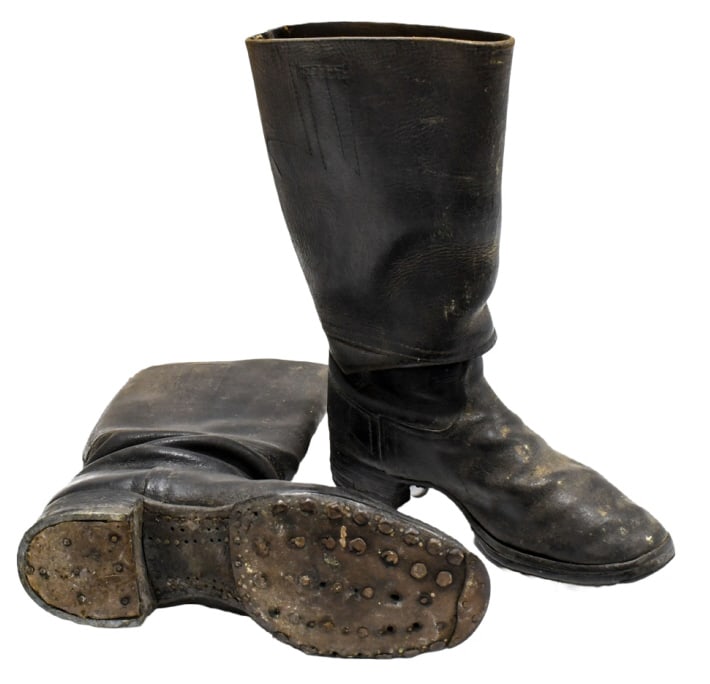 Hobnailed jackboots store