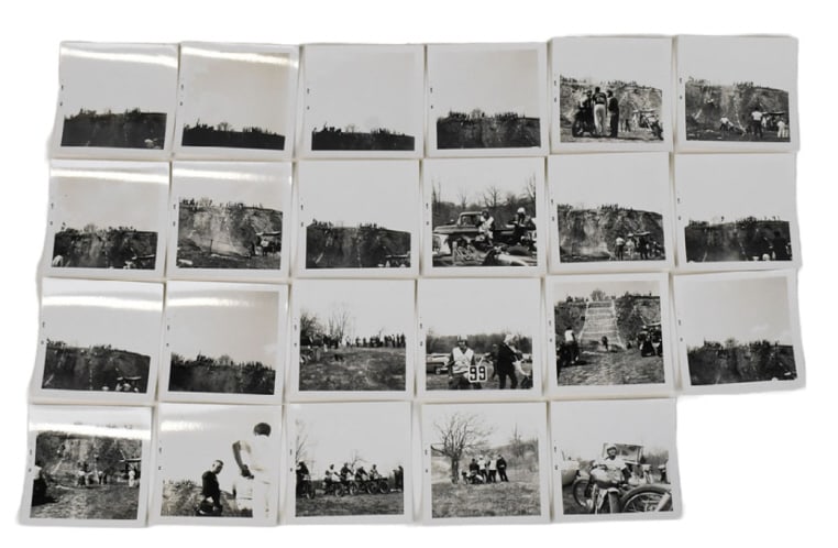 Lot Of Orig.1959 Motorcycle Hill Climb Photographs (1 of 11)