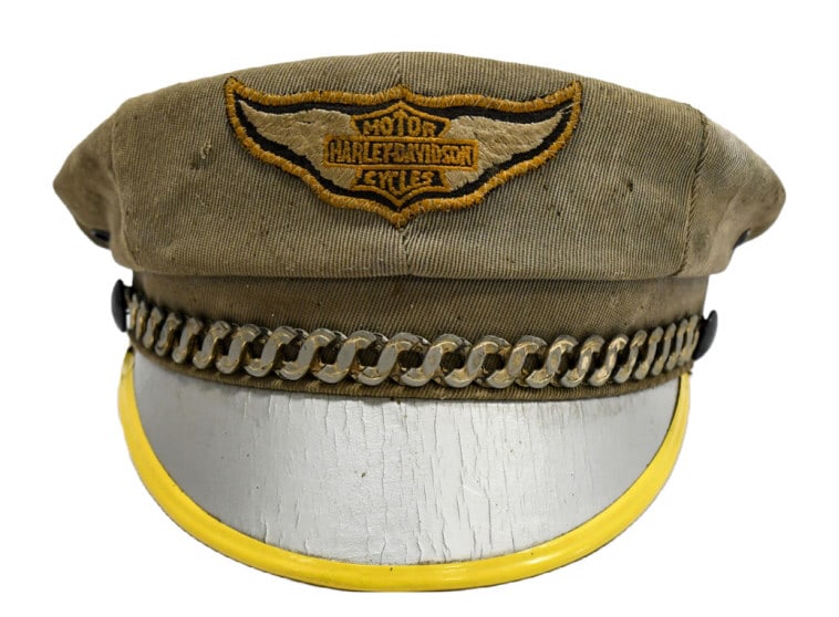 1940s-50s Grey Harley-Davidson Motorcycle Captains (1 of 7)