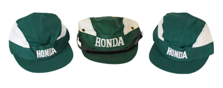 (3) Vintage Honda Motorcycle Hats (1 of 14)