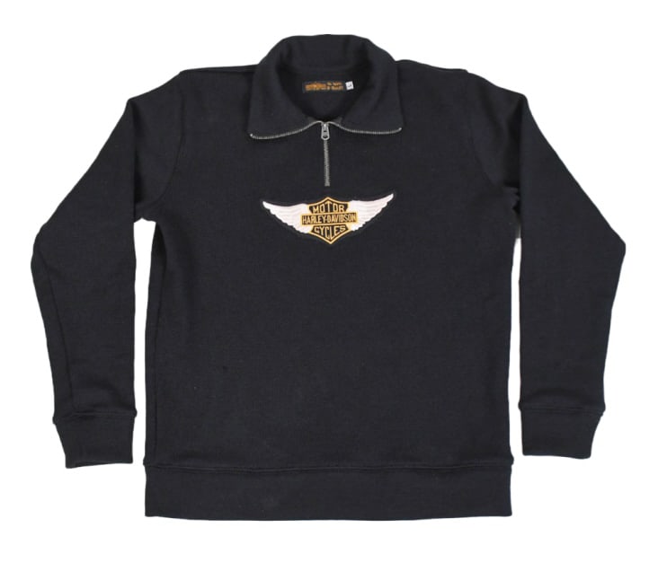 1930s-40s Style Harley-Davidson Motorcycle Sweater (1 of 10)