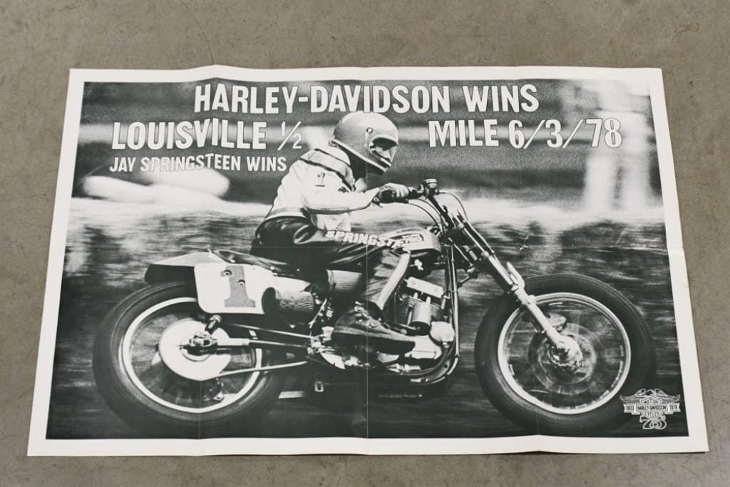 1978 Harley-Davidson Jay Springsteen Race Poster (1 of 6)