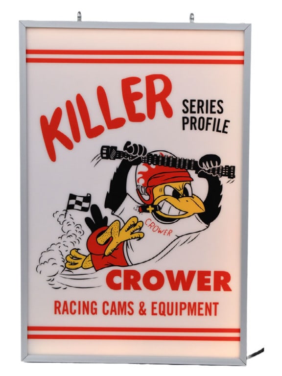 Crower Racing Cams Dealer Lighted Fantasy Sign (1 of 7)