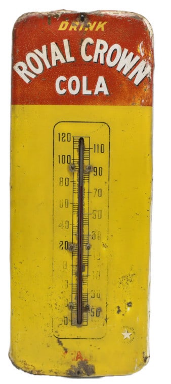 Vintage SST Royal Crown RC Cola Soda Thermometer (1 of 7)