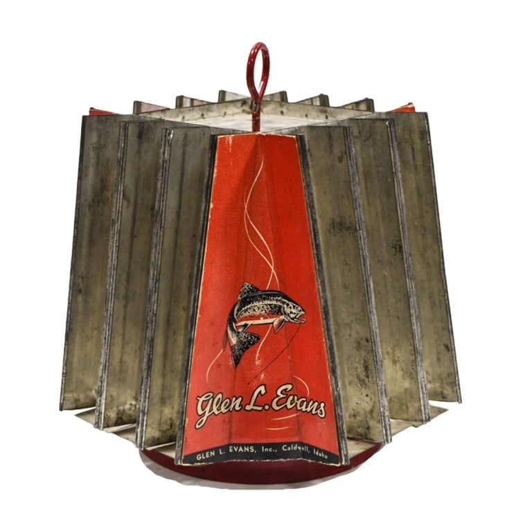 Vintage Glenn L Evans Fishing Lure Store Display (1 of 13)