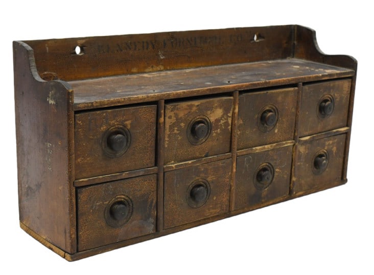 Early Kennedy Furniture Spice / Apothecary Cabinet (1 of 8)