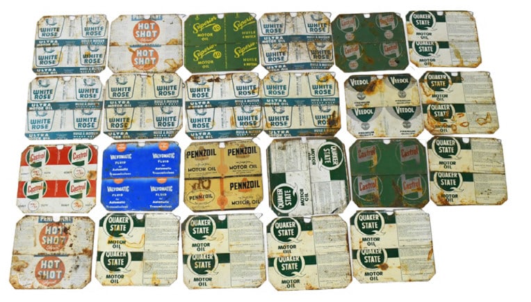 (23) Vintage Repurposed Oil Can Maple Syrup Lids (1 of 16)