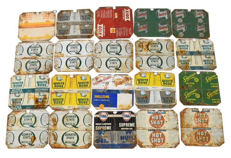 (20) Vintage Repurposed Oil Can Maple Syrup Lids (1 of 13)