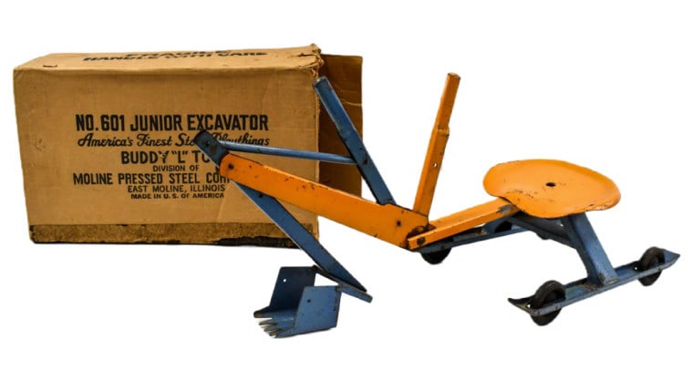 Original Buddy L No. 601 Junior Excavator w/ Box (1 of 14)