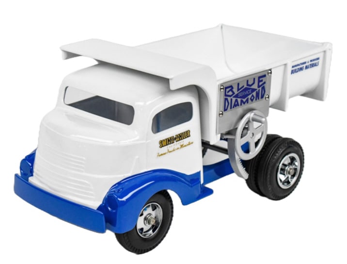 Custom Smith Miller GMC Blue Diamond Dump Truck (1 of 8)