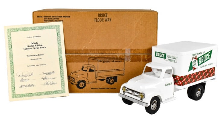 Tonka DeSalle Bruce Floor Wax Box Truck (1 of 9)