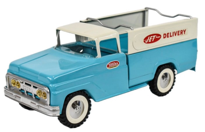 Restored Tonka Jet Delivery Truck (1 of 8)