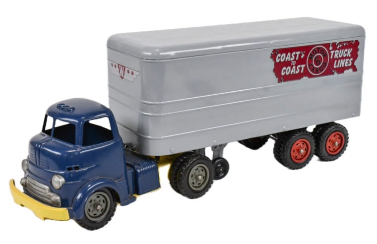 Restored Wyandotte Coast To Coast Truck & Trailer (1 of 9)