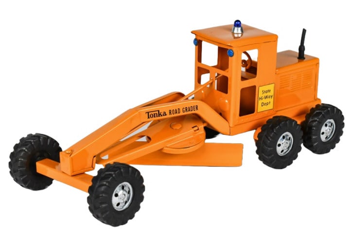 Restored Tonka State Hi-Way Dept Road Grader (1 of 6)