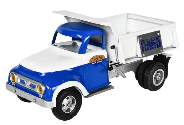 Custom Tonka Blue Diamond Dump Truck (1 of 7)