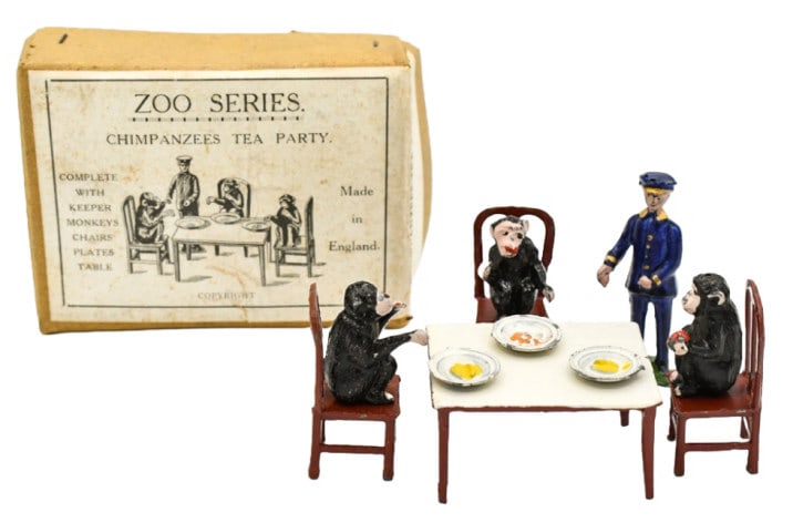 Taylor & Barrett Zoo Series Chimpanzees Tea Party (1 of 8)