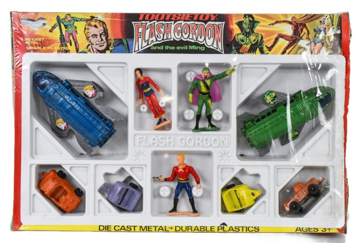NOS 1978 Tootsietoy Flash Gordon Diecast Set (1 of 10)