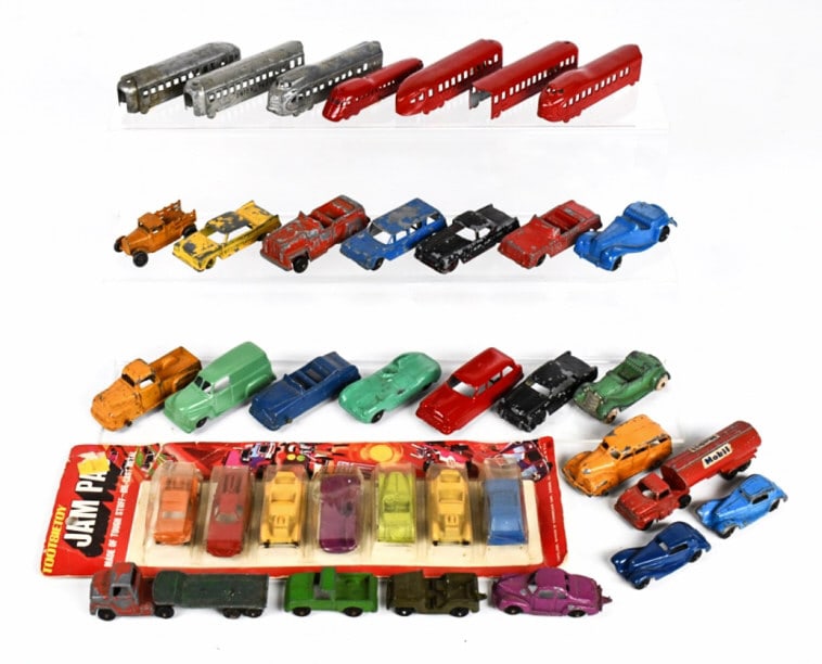 Tootsietoy Flyer Train Set, Cars, & Jam Pac Set (1 of 7)
