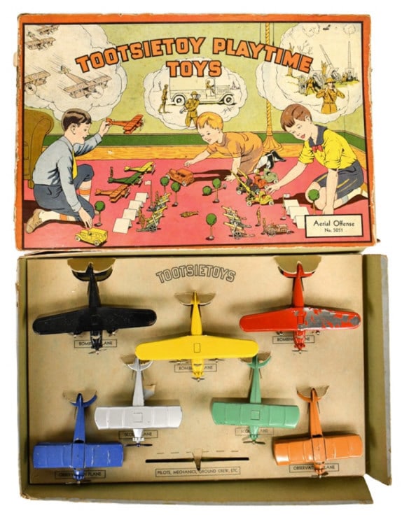 Tootsietoy Playtime Toys Aerial Offense No. 5051 (1 of 12)