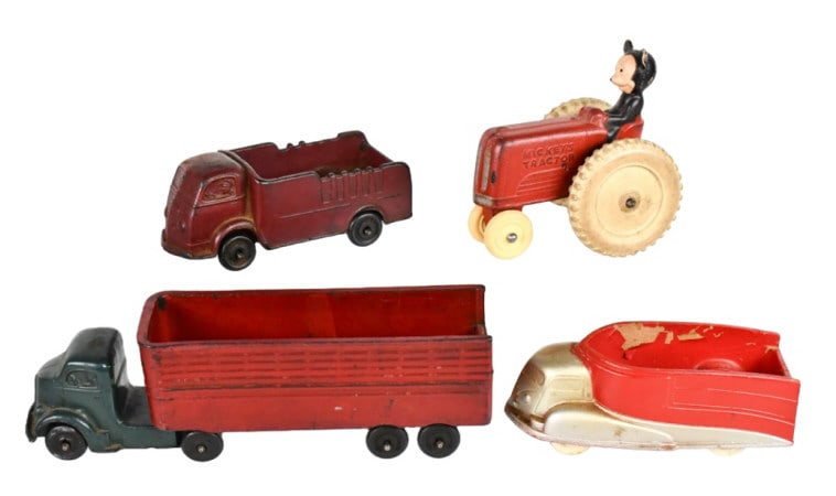 Auburn Rubber Mickey Mouse Tractor & Trucks (1 of 9)
