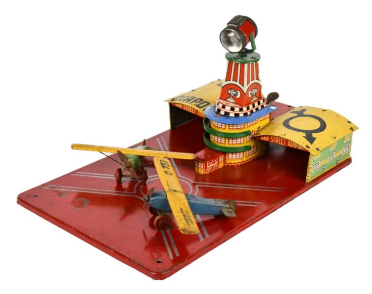 Marx Tin Litho Main Street City Airport (1 of 9)