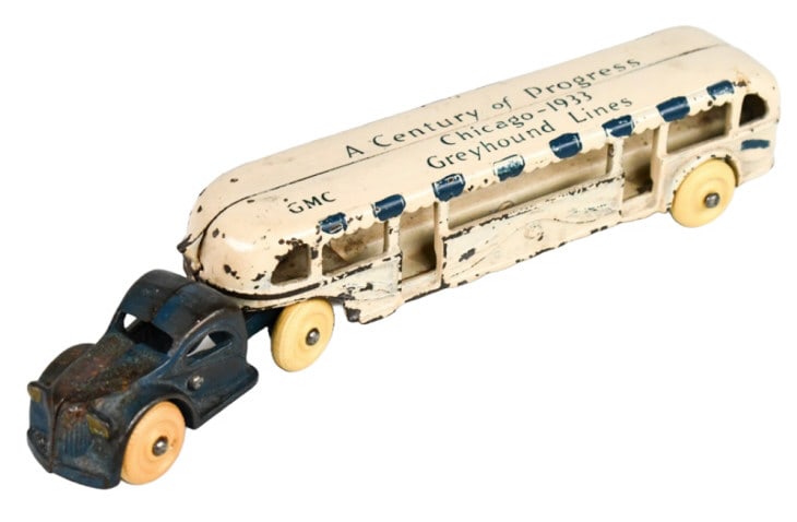 Arcade Century Of Progress Greyhound Bus 10" (1 of 7)