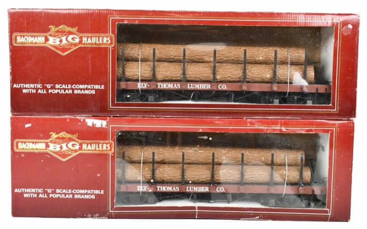 Bachmann Ely Thomas Lumber Flat Car w/ Logs (1 of 5)