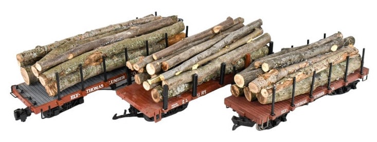 Bachmann G Scale Ely Thomas Lumber Cars (1 of 11)
