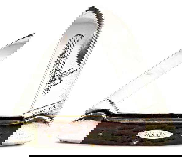 1964 69 Case Xx Jigged Bone Canoe Knife 62131