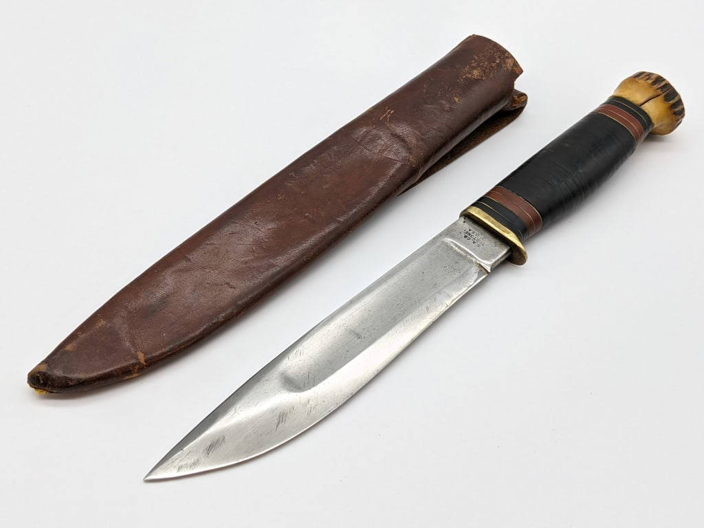 Marbles Second Model Small Msa Ideal Hunting Knife Auction