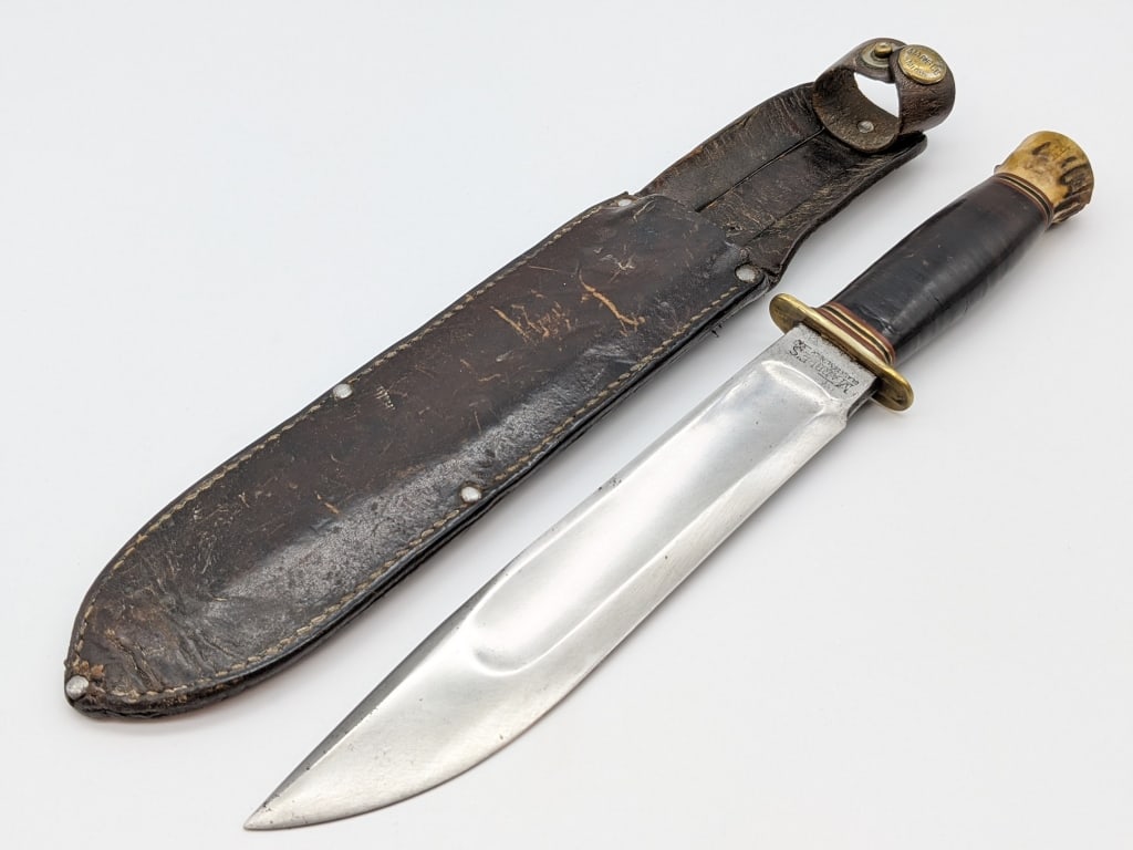 Marbles Third Model Large Marbles Hunting Knife (1 of 10)