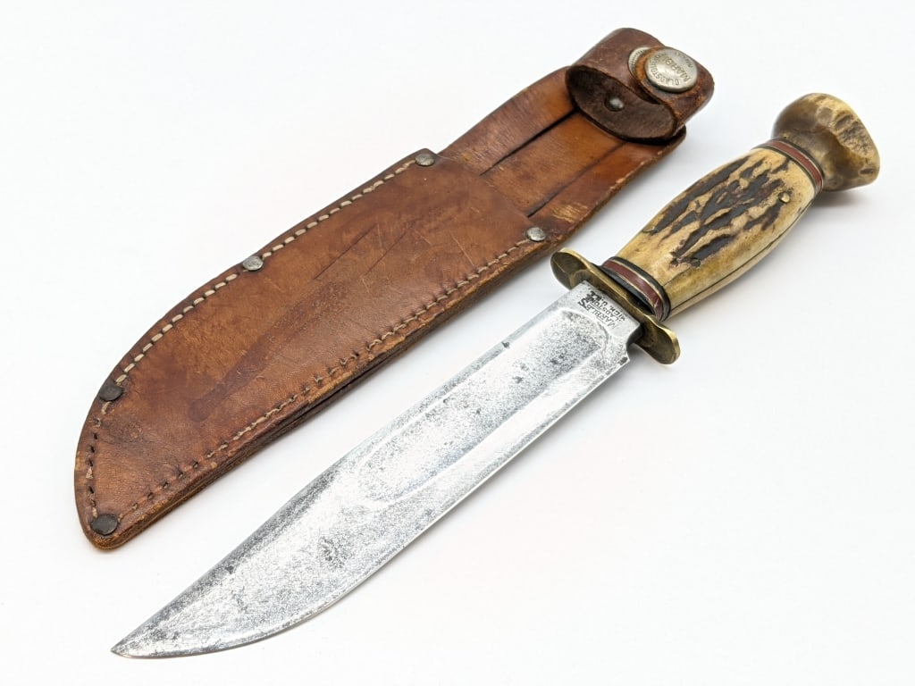 Marbles 4th Model No Serif Ideal Hunting Knife (1 of 9)