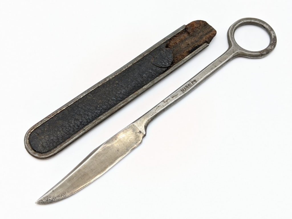 Marbles First Model Trout Knife w/ Sheath (1 of 7)