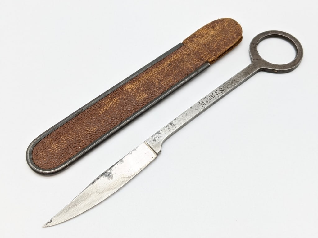 Marbles Second Model Trout Knife w/ Sheath (1 of 7)