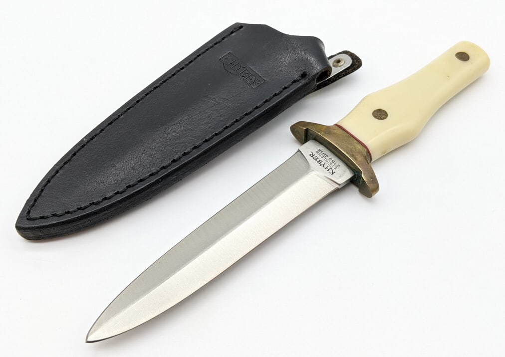 Vtg Khyber Seki Japan 2750 Boot Knife w/ Sheath (1 of 8)