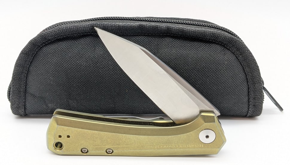 Zero Tolerance Rexford Design Gold Flipper Knife (1 of 4)