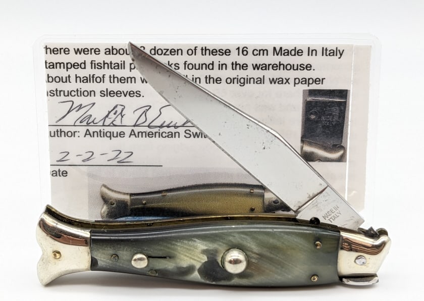 B Svoboda Italian Fishtail Picklock Switchblade (1 of 6)
