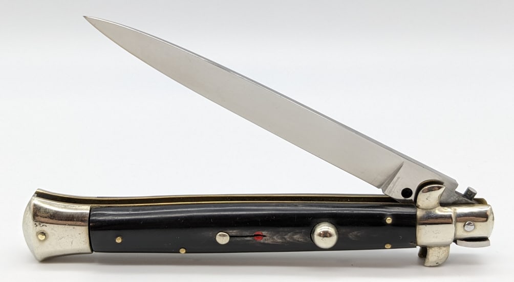 Rostfrei Import Buffalo Horn Stiletto Switchblade (1 of 4)