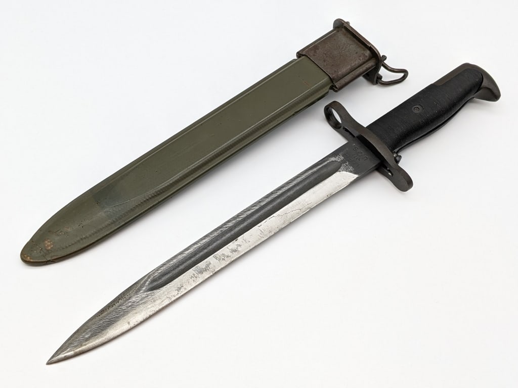 WW2 US UFH M1905/42 M1 Garand Bayonet (1 of 9)
