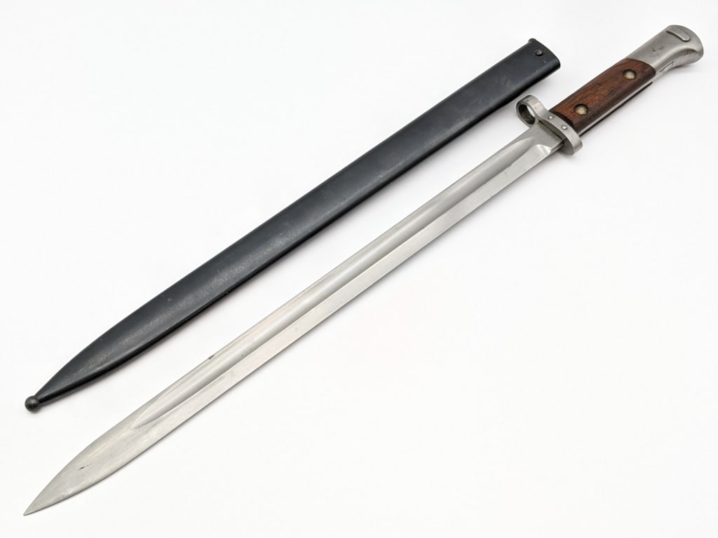 Model 98/29 Persian Mauser Bayonet w/ Scabbard (1 of 7)