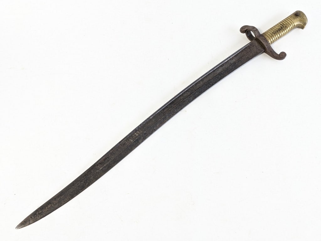 Civil War Era French Model 1842 Saber Bayonet (1 of 8)