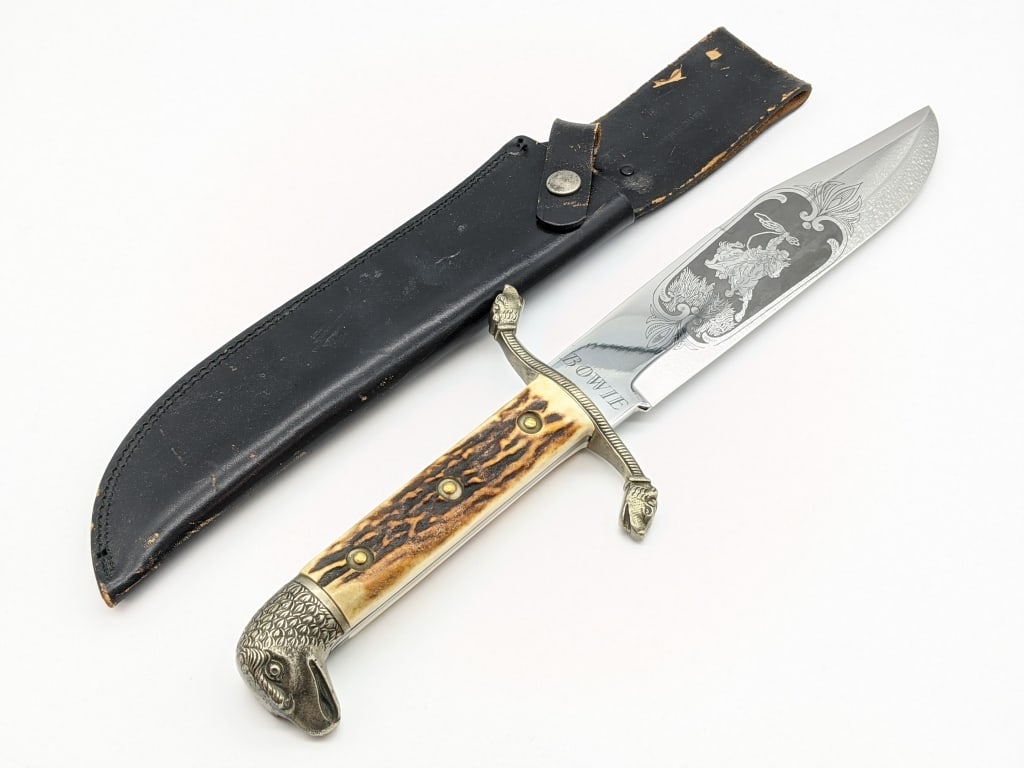 Corneta Weyersberg Solingen Stag Bowie Knife (1 of 9)