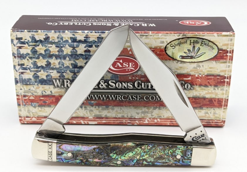 2013 Case XX Abalone Texas Jack Knife 82032 w Case (1 of 5)