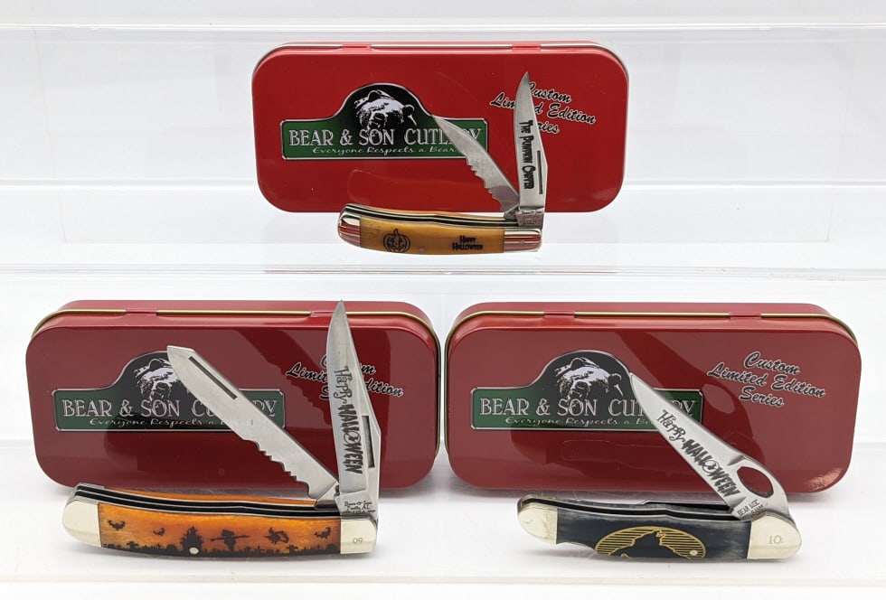 Bear & Son Halloween Trappers & Lockback (1 of 4)